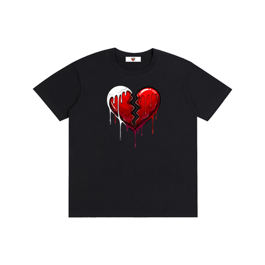 Broken Hearted Pure Cotton Unisex T-Shirt