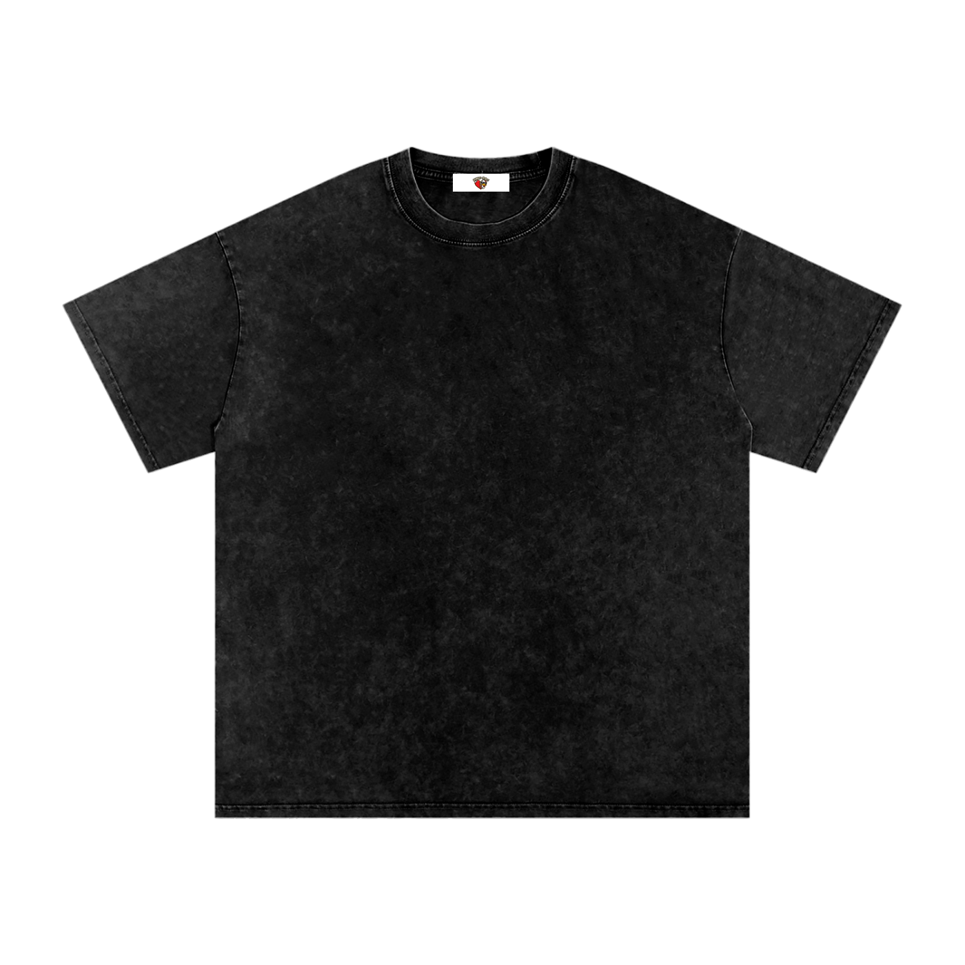 Snow Washed CH Oversized Cotton T-Shirt