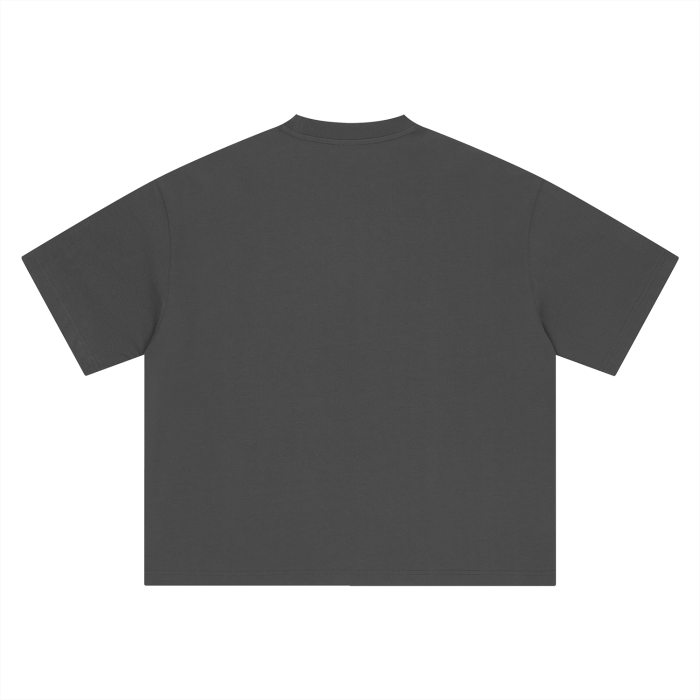 Boxy Oversized Heart Signed T-Shirt