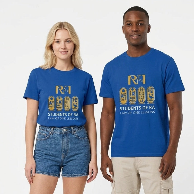Students of Ra: Unisex Classic Crew Neck Cotton T-Shirt