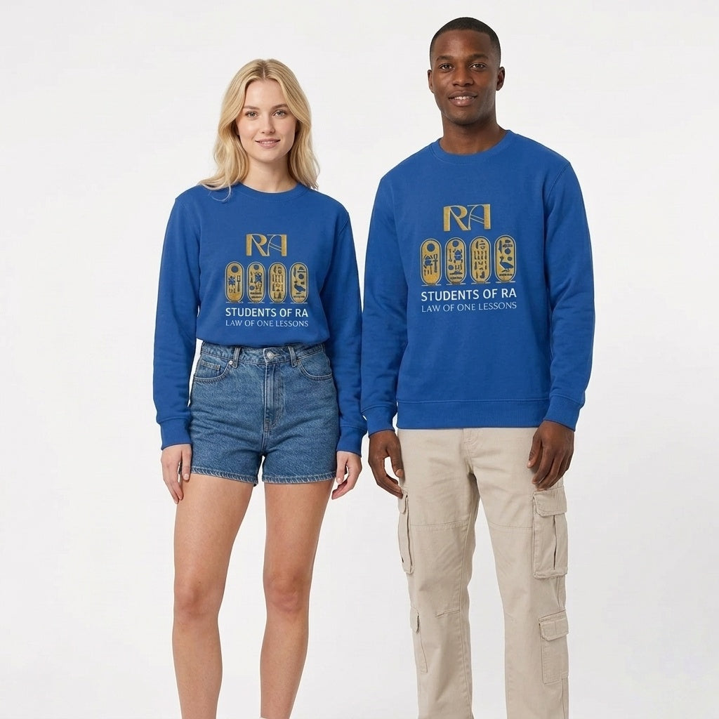 Students of Ra: Unisex Cotton Sweatshirt